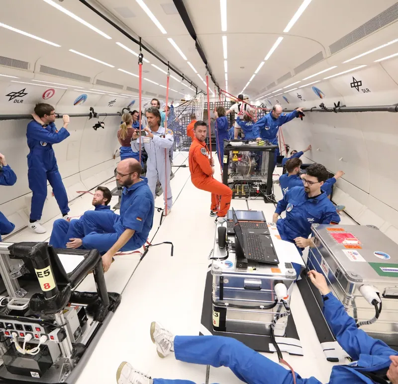 Airbus A300 ZERO-G en vol parabolique pour expériences en microgravité